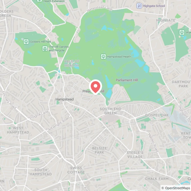 A map of the rough location for this vacancy