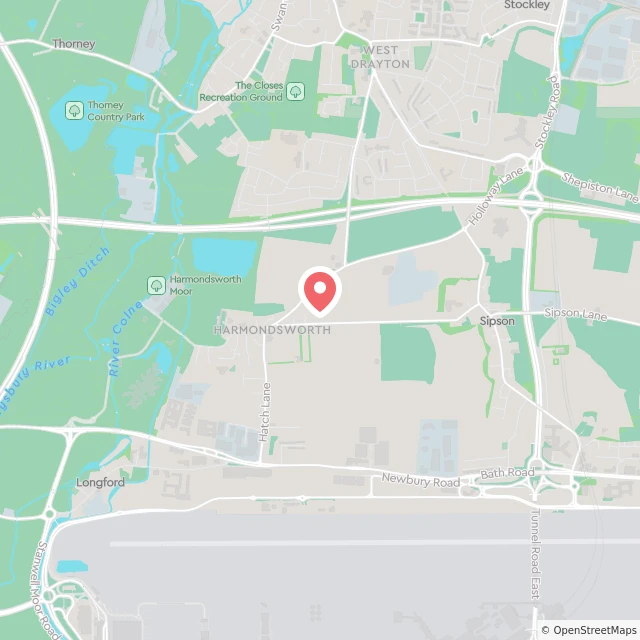 A map of the rough location for this vacancy
