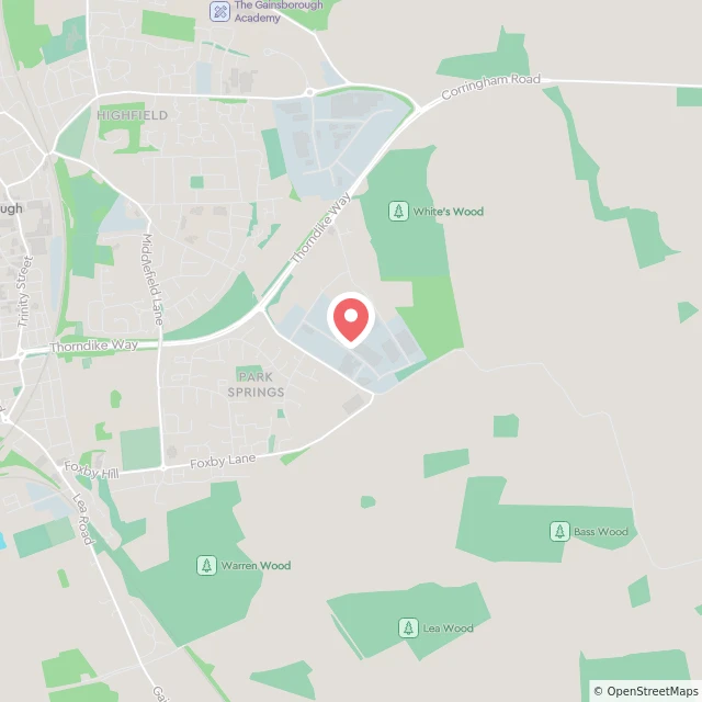 A map of the rough location for this vacancy