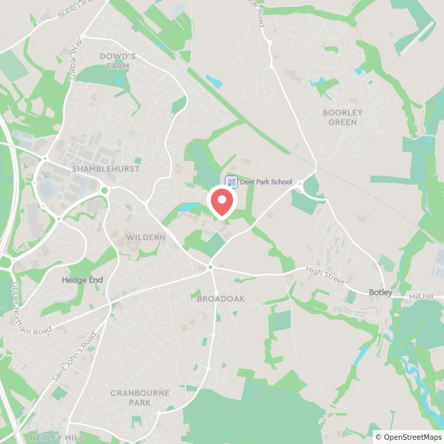 A map of the rough location for this vacancy