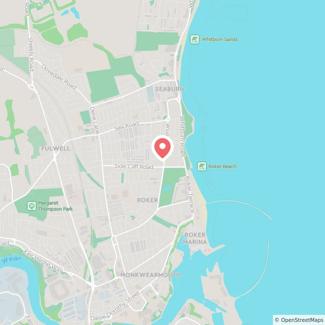 A map of the rough location for this vacancy