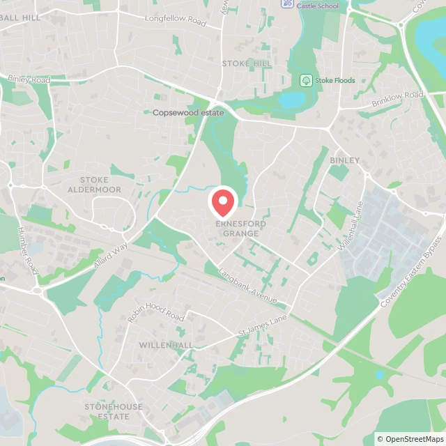A map of the rough location for this vacancy