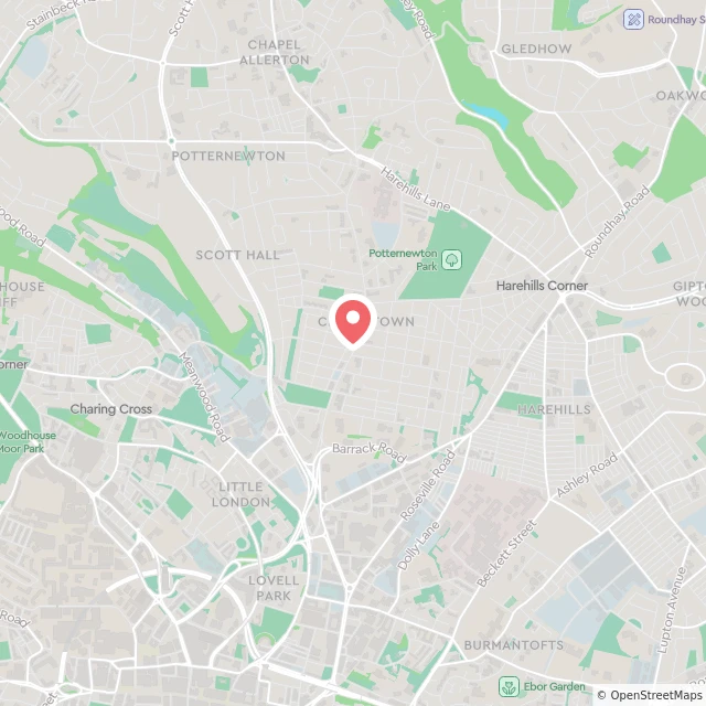 A map of the rough location for this vacancy