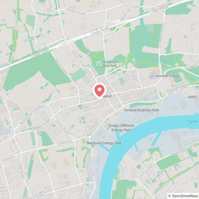 A map of the rough location for this vacancy