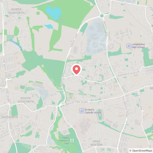 A map of the rough location for this vacancy