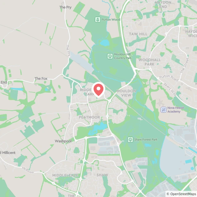 A map of the rough location for this vacancy