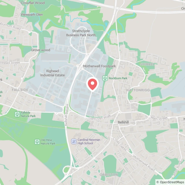 A map of the rough location for this vacancy