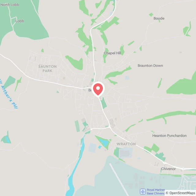 A map of the rough location for this vacancy