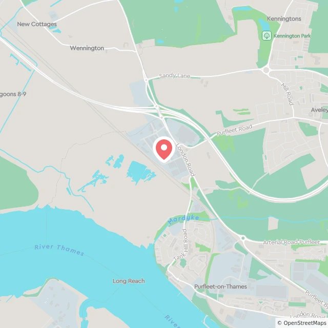 A map of the rough location for this vacancy