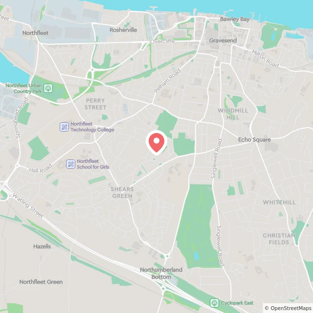 A map of the rough location for this vacancy