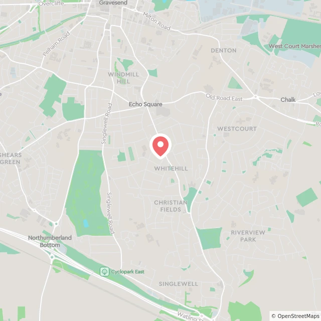 A map of the rough location for this vacancy