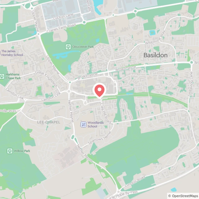 A map of the rough location for this vacancy