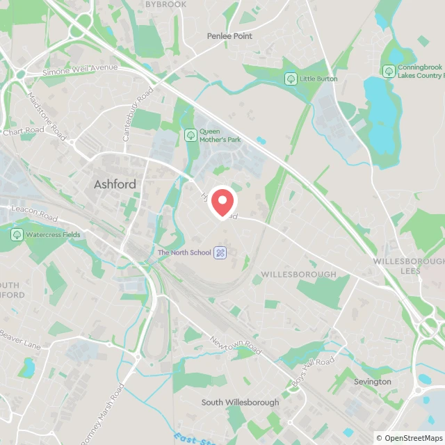 A map of the rough location for this vacancy