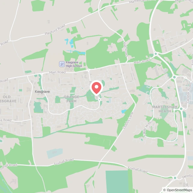 A map of the rough location for this vacancy